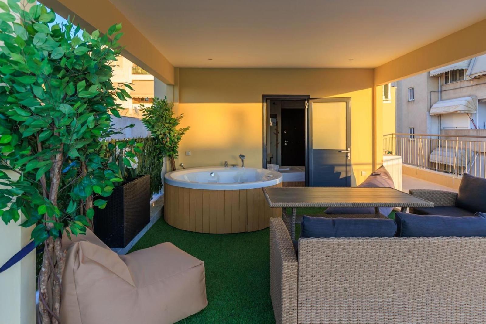Aiolos Super Lux Suite Jucuzzi Nea Smyrni Centre Atény Exteriér fotografie