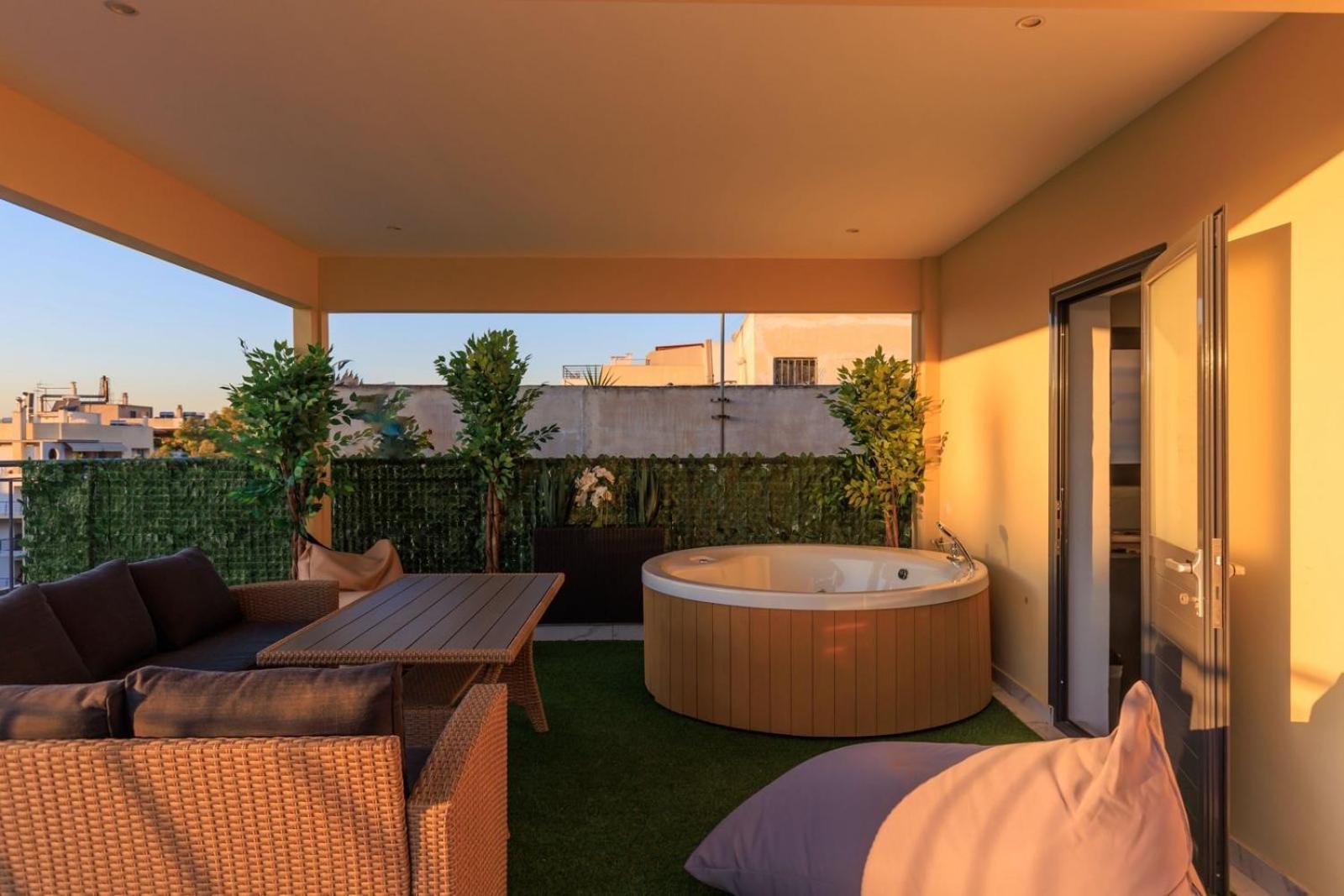 Aiolos Super Lux Suite Jucuzzi Nea Smyrni Centre Atény Exteriér fotografie